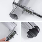 Toldo manual, 250 x 200 cm, toldo retráctil de brazos articulados, con soporte de pared, manivela, impermeable, aluminio/poliéster, para balcón, restaurante, cafetería, antracita