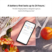 Google Pixel 4a - Smartphone Android nuevo desbloqueado - 128 GB de almacenamiento - Hasta 24 horas de batería Just Black (Negro)