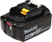 Aspirador/soplador de hojas a batería Makita DUB187T002 LXT 18V 4,2 m³/min, 1168 x 164 x 416 mm