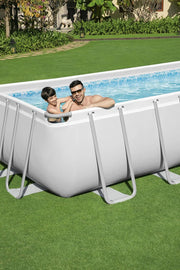 Conjunto de piscina rectangular de 9,56 m x 4,88 m x 1,32 m (31'4" x 16' x 52")