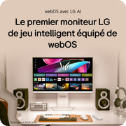 LG Ultragear™ 32G810SA-W Monitor Gaming de 32" - Panel IPS con resolución UHD (3840x2160), 1ms 144Hz, DisplayHDR™ 400, DCI-P3 95% (CIE1976), FreeSync Premium, Compatible con G-Sync