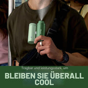Ventilador de alta velocidad 3 en 1 Shark ChillPIll, niebla ultrafina y sistema InstaChill, incluye 3 accesorios de refrigeración, diseño sencillo, Matcha FA022UKGN