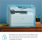 Impresora multifunción láser a color HP Color LaserJet Pro MFP 3302fdwg, fax, impresión automática a doble cara, pantalla táctil, Wi-Fi, Ethernet, USB, HP Wolf Pro Security