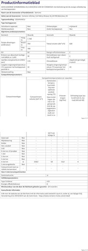 Congelador Siemens GS54NAWCV iQ500, 176 x 70 cm, 327 L, noFrost nunca más volver a descongelar, bigBox espacio para alimentos congelados grandes, varioZone estantes y cajones de cristal flexibles, Blanco
