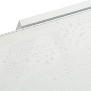 Tumbona de jardín IDIMEX ESPIRITU, altura regulable, color blanco crema – Tumbona de sol con cabezal ajustable de aluminio y textilene resistente a los rayos UV, para terraza, balcón, jardín, tumbona de relax para exterior