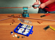 Herramienta rotativa multifunción Dremel 4250, versión exclusiva de Amazon, 175 W, 3 complementos y 35 accesorios + kit SC723 EZ SpeedClic, juego de 100 accesorios para herramienta multifunción