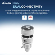 Estación meteorológica inteligente WS90 7 en 1 Bluetooth Zigbee solar IPX5 medición de rayos UV, lluvia, viento y temperatura