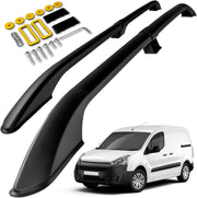 CHROMEMASTER | Compatibles con Citroën Berlingo Corta 2008-2018 | Barras de Techo | Diseñadas para el montaje de barras de techo, cofres de techo o portabicicletas | Estructura de aluminio