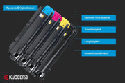 Impresora láser a color multifunción Kyocera Ecosys MA2600cwfx, impresora, escáner, copiadora, fax, función de impresión móvil, Wi-Fi