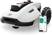 Robot cortacésped inalámbrico MAMMOTION YUKA 2000, NetRTK+Vision, sin necesidad de antena RTK, recomendado para 2000 m², máx. 2400 m², césped tipo alfombra, disco de corte doble, módulo 4G