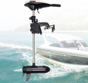 Motor eléctrico de 45 libras para bote inflable, kayak, embarcación de pesca, motor de hélice, motor de paleta, fuera de borda de 12v