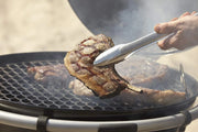 RÖSLE Barbacoa de carbón esférica No.1 AIR F60, sistema de control de aire, termómetro en la tapa, rejilla de acero inoxidable, superficie de cocción extra grande
