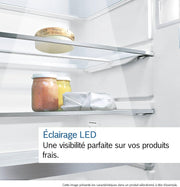 Bosch KIR41NSE0, Serie 2, Frigorífico pequeño, Encastrable, 122,1 x 54,1 cm, 204 L