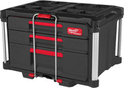 Contenido: 2 cajones + 1 cajón superior. Milwaukee