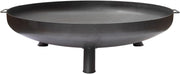 Brasero Grillfürst de acero de Ø 120 cm - brasero para jardín o terraza, sólido, duradero y resistente al calor, para hogueras o como zona de cocción, diámetro 120 cm