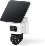 Cámara de seguridad exterior eufy S4 4K UHD, visión nocturna a color, zoom híbrido 8x, solar, seguimiento automático multicámara de 360° para HomeBase S380