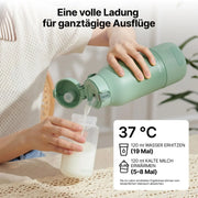 Calentador de biberones y enfriador de leche materna Momcozy, MW05 portátil de 500 ml, batería de gran capacidad, CM01 650 ml con refrigeración 360° durante 24 horas, certificación TÜV CE