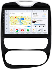 Autorradio Android 12 para Renault Clio 4 (2016-2019), navegación GPS, 8 núcleos, 6G+64G, pantalla táctil QLED 10,1 para radio Renault Clio con CarPlay inalámbrico, Android Auto, Bluetooth, WiFi, 4G LTE, DSP, RDS
