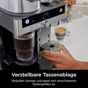 Cafetera de goteo y cápsulas Ninja Prestige 2 en 1 con espumador de leche integrado, para latte, café helado y flat white, negro CFN802EU