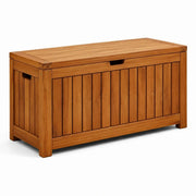 Caja de jardín de madera de acacia 120x45x60cm marrón
