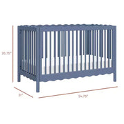 Cuna convertible 4 en 1 Swell de Babyletto con kit de conversión para cama infantil