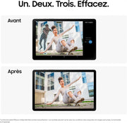 Samsung Galaxy Tab S10 Lite, 10,9", Wi-Fi, 128 Go, Tablette Android, S Pen incluido, Gris, Cargador de red rápido de 25 W incluido, Versión FR