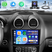 Autoradio 2G+32G para Mercedes-Benz Vito 2004-2011/2010-2015 con Carplay inalámbrico y Android Auto, Android 13 10.1'' Radio de coche con BT GPS WiFi Mirror Link FM/RDS EQ SWC