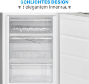 Congelador Bomann 87L | Congelador pequeño con rango de temperatura ≤ -18°C | 3 cajones | Congelador con bisagra de puerta reversible | Congelador pequeño GS 7253 blanco