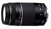 Canon 6473A003 Objetivo para réflex EF 75-300mm f / 4.0-5.6 III, negro