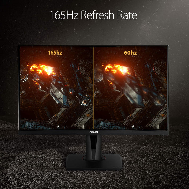 ASUS TUF Gaming VG27AQZ - Monitor para juegos eSports de 27" WQHD - Panel IPS - 16:9 - 165 Hz - 1 ms - 2560x1440 - DisplayPort y 2x HDMI - Altavoces - HDR 10 - 99% sRGB - Nvidia G-Sync - ELMB Sync