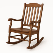 Mecedora de madera maciza