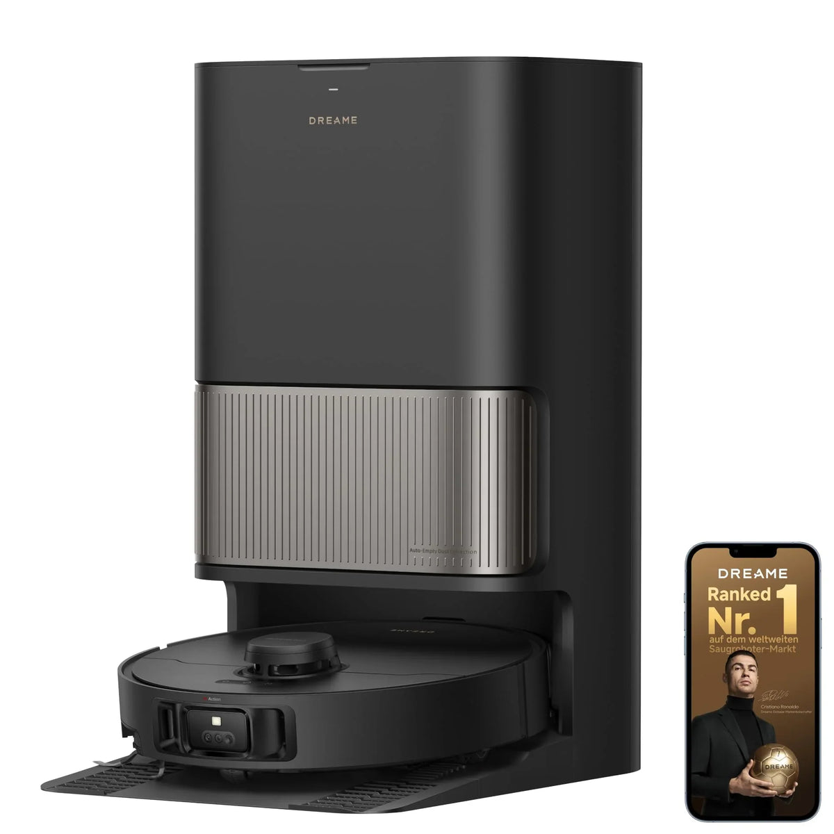 Robot aspirador y friegasuelos Dreame L40s Pro Ultra, 19 000 Pa, DuoBrush antienredos, evasión de objetos 180+, autolimpieza a 75 °C