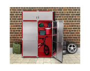 Juego de gabinetes de almacenamiento extra anchos de 2 piezas Seville Classics UltraHD, 60 x 24