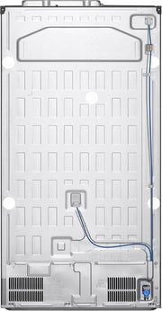 Frigorífico Side by Side LG GSGV81PYLL, Clase E, 635 L, Instaview, frigorífico con congelador, dispensador de hielo, hielo picado y agua, Total NoFrost, compresor Smart Inverter, Wi-Fi
