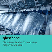 Siemens SX95EX12CE, lavavajillas inteligente iQ500, lavavajillas totalmente integrable, 60 cm, fabricado en Alemania, XXL, bandeja para cubiertos, extra silencioso, varioSpeed, autoOpen dry, glassZone, bisagra vario