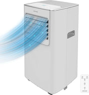Cecotec Portable Air Conditioner with Remote Control ForceClima 7100. 7000 BTU, Low Consumption, LED Display, 4 Modes, 2 Speeds, Coverage 15-20m2