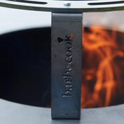 Parrilla y soporte elevado Dynamic Centre Stand de Barbecook, 36 cm - Acero al carbono de 6 mm de espesor
