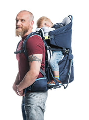 Mochila portabebés Deuter Kid Comfort para bebés y niños pequeños, ergonómica y transpirable, con respaldo ajustable