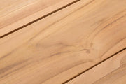riess-ambiente.de Mesa de jardín resistente a la intemperie Empire Teak 180cm, mesa de comedor para exteriores de madera maciza de teca, mesa de comedor maciza para tu jardín