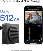 Timbre con vídeo Aqara 2K G410 con timbre, HomeKit Secure Video, Hub Matter integrado, Wi-Fi 2,4 GHz/5 GHz, Zigbee y Thread, 4:3, inalámbrico/cableado, compatible con Alexa, Google y Home Assistant, gris