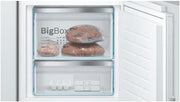 Frigorífico combi Bosch KGN36NWEA Serie 2, 186 x 60 cm, 215 L de refrigeración y 87 L de congelación, NoFrost: nunca más tendrá que descongelar, iluminación LED para una distribución uniforme de la luz