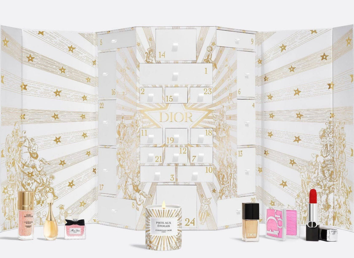Calendario de Adviento Dior Le 30 Montaigne Calendario de Adviento Dior