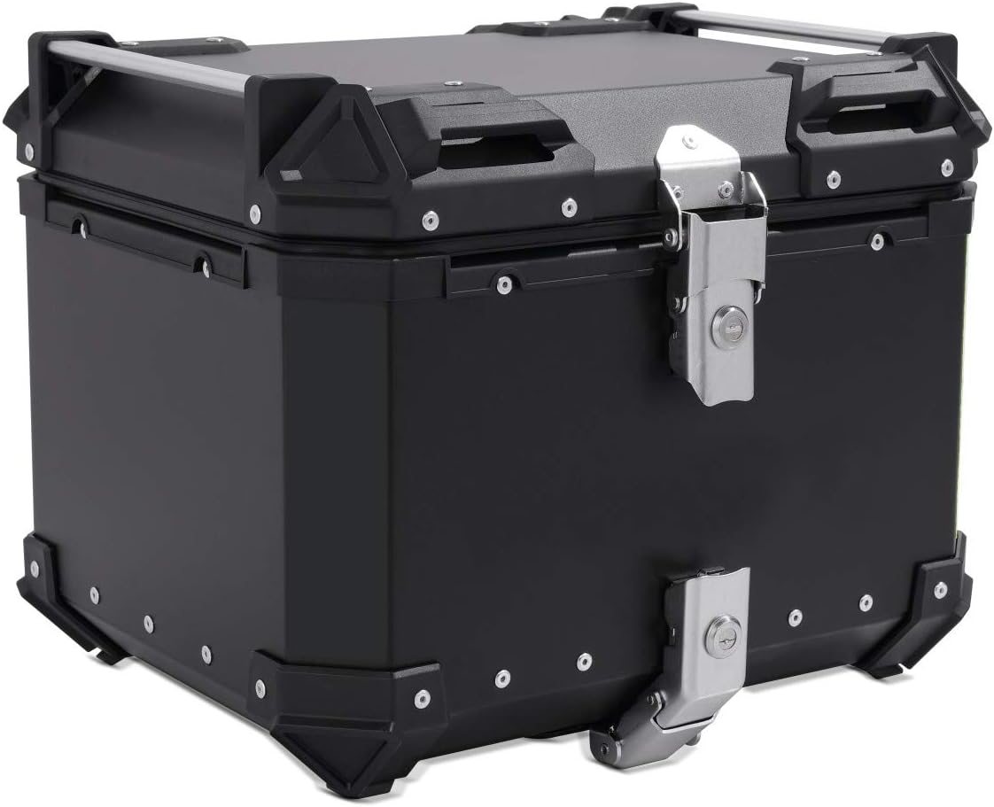Maleta superior de aluminio Bagtecs Moto XB45 negro 45 litros