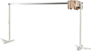 GRASEKAMP Calidad desde 1972 Toldo independiente Dubai Beige 375x225cm con funda protectora Pérgola para terraza Toldo plegable Toldo móvil Tipo acordeón