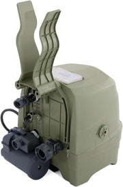 Set de spa inflable redondo Intex para 6 personas, color verde oliva, 28428NP (inflado 216 cm x 71 cm)