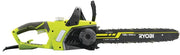 RYOBI - Sierra eléctrica 2300 W - 40 cm - Interruptor de seguridad - Bomba de aceite automática - Garra de tala de metal, tensor de cadena sin herramientas - RC2340B