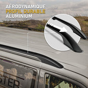 CHROMEMASTER | Compatibles con Citroën Berlingo Corta 2008-2018 | Barras de Techo | Diseñadas para el montaje de barras de techo, cofres de techo o portabicicletas | Estructura de aluminio