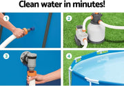 Bestway - Filtro de arena Flowclear - 7,571 m3/h - Para filtrar el agua de la piscina