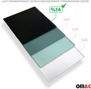 OMAC Cristal de puerta para Renault Master 2010-2024 Delantero Derecho corredero L2 L3 L4 H2