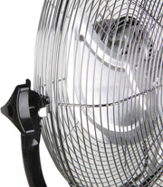 Orbegozo PWS 3050 - Ventilador industrial 2 en 1: ventilador de pie y de pared, función de oscilación, mando a distancia, 50 cm de diámetro, tres velocidades, altura ajustable hasta 140 cm, 120 W de potencia